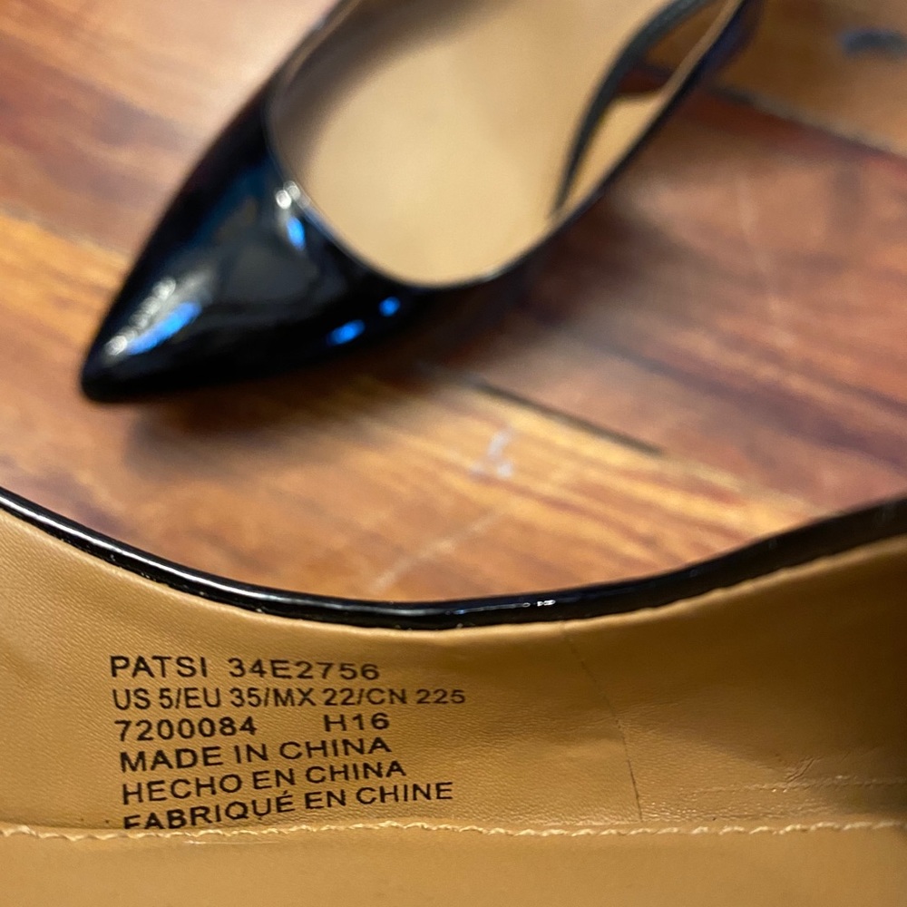 Patsi patent leather sling back heels - Picture 4 of 6